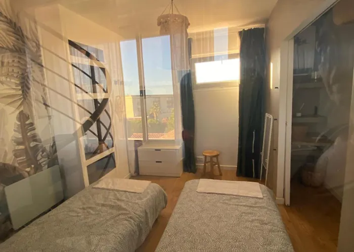 Duplex Lumineux- Vue Canal- Centreville- 5personnes Palavas-les-Flots